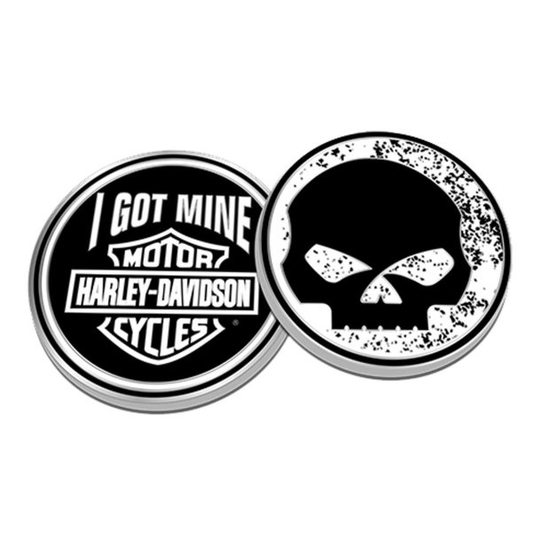  I Got Mine Willie G Skull Metal Challenge Coin