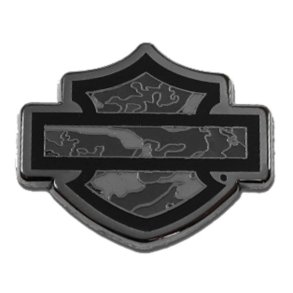 Pin Camo Bar & Shield Logo Metal