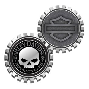Harley-Davidson Gear Head Spinner Metal Challenge Coin