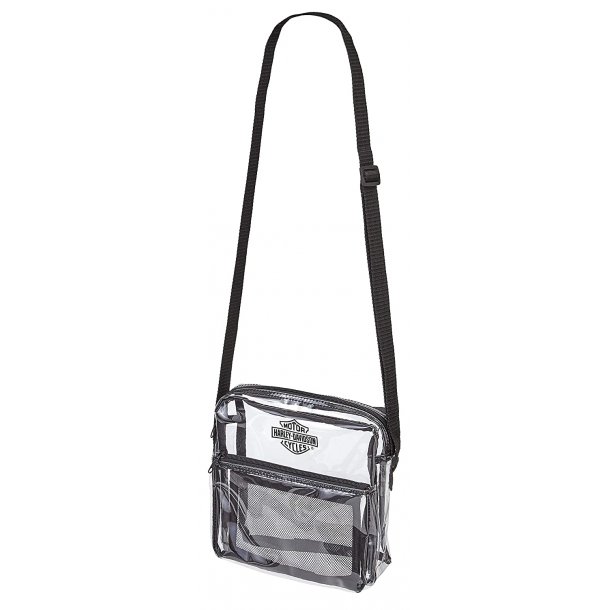 SECURETY MESSENGER BAG CLEAR