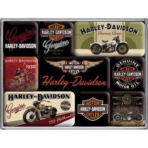 H-D Bikes - Magnet Set