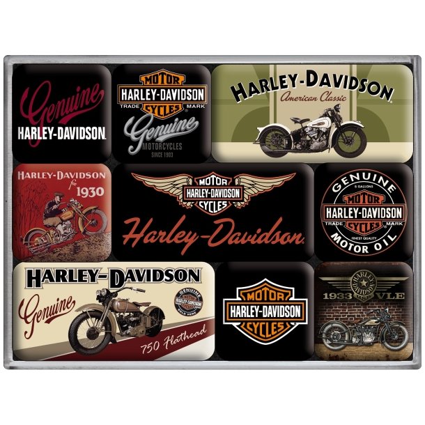 H-D Bikes - Magnet Set