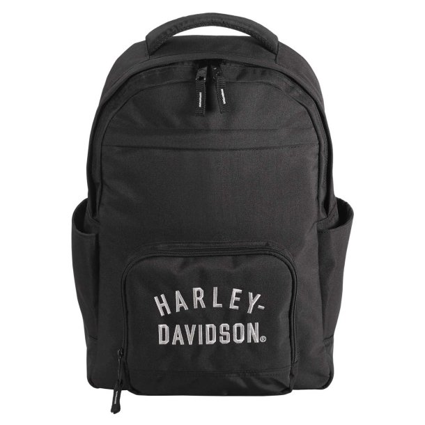 Rugged Twill Water-Resistant Polyester Backpack 