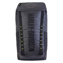 Nomad Lightweight Water-Resistant Backpack - Black/Lime