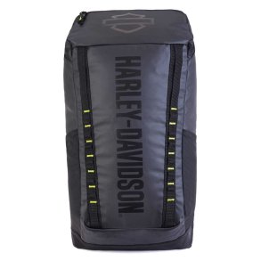 Nomad Lightweight Water-Resistant Backpack - Black/Lime