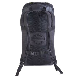 Nomad Lightweight Water-Resistant Backpack - Black/Lime