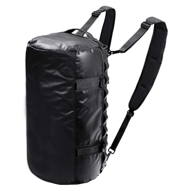 Harley-Davidson Water-Resistant Functional Hybrid Duffel Bag/Backpack - Black