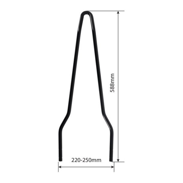 WESTLAND CUSTOMS New Old School Sissy Bar