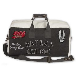 Patches &amp; Logos Vintage Duffel Bag