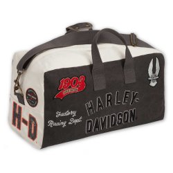 Patches &amp; Logos Vintage Duffel Bag