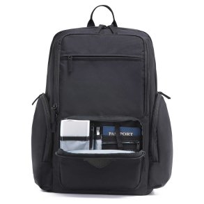 Bar & Shield Crinkle Nylon Water-Resistant Backpack