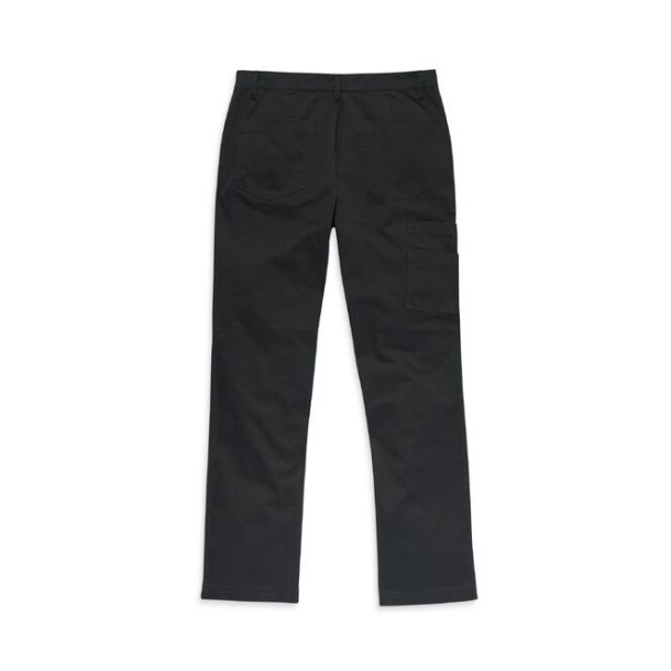 CARGO WORK PANTS, BLACK