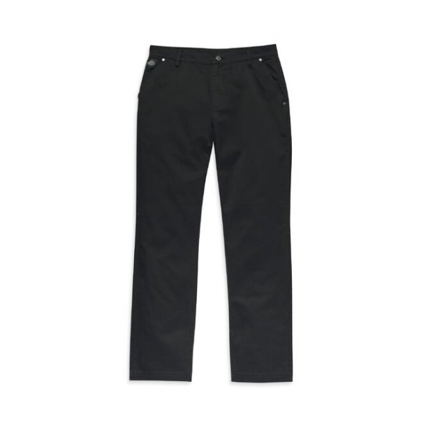 CARGO WORK PANTS, BLACK