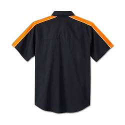 Stacked Bar &amp; Shield Short Sleeve Shirt 