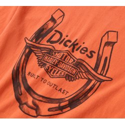 Men's Dickies x H-D Winged Horseshoe Long Sleeve Tee