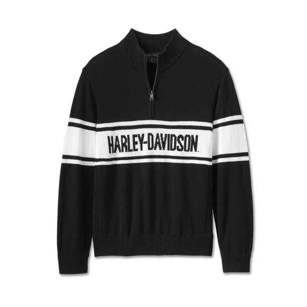 Men's Harley-Davidson 1/4 Zip Sweater