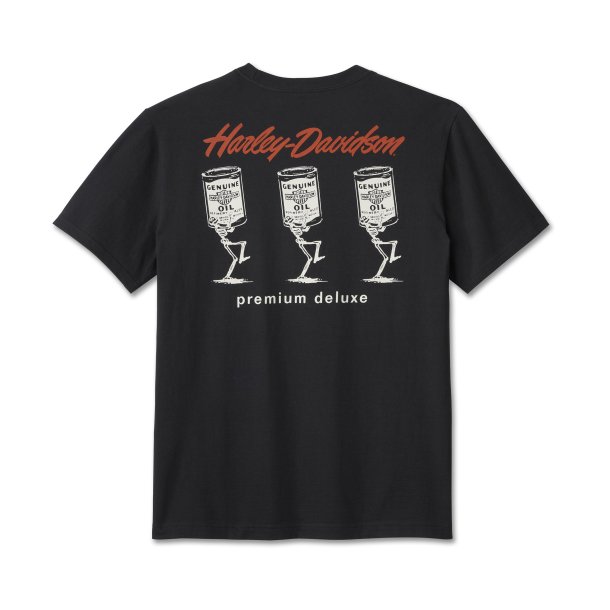 MEN'S H-D OIL CAN GRAPHICE TEE