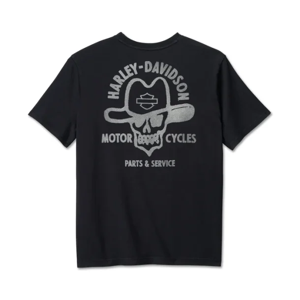 Cowboy Rider Graphic Tee w/ chest pocket