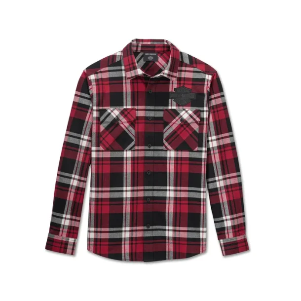 Shirt Woven Red Plaid L/S