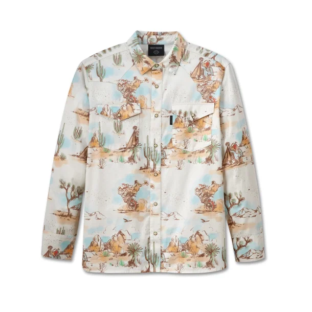 Out West Printed Woven Shirt