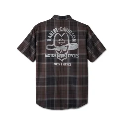 Cowboy Rider S/S Plaid Shirt