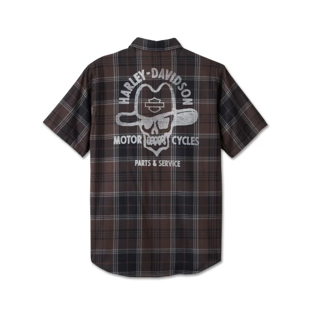 Cowboy Rider S/S Plaid Shirt