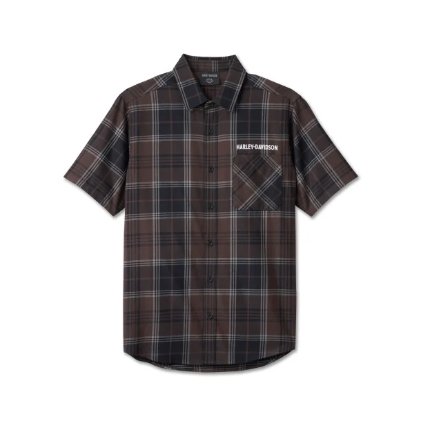 Cowboy Rider S/S Plaid Shirt