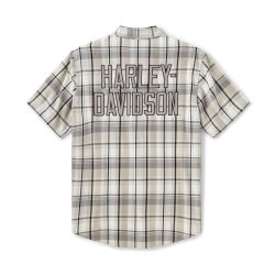 Men's H-D Essential Short Sleeve Plaid Shirt