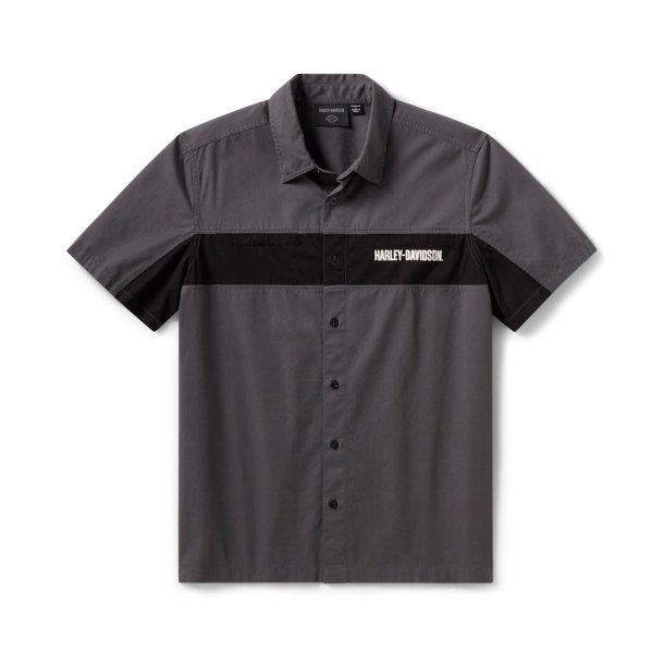 Men's H-D Essential Color Blocked Mechanics Shirt