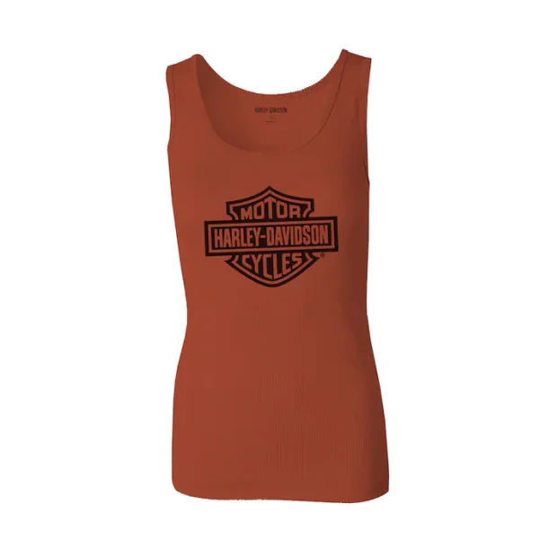 Women's Ultra Classic Bar &amp; Shield Tank - Vintage Orange