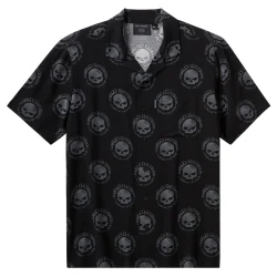 Willie G Skull Aloha Shirt 