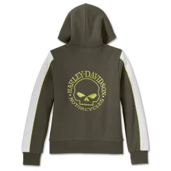 Willie G  Sherpa Lined Zip Front Hoodie Ladies