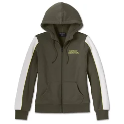 Willie G  Sherpa Lined Zip Front Hoodie Ladies