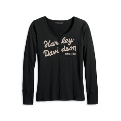 Suspension Scoop Neck Women's Henley 