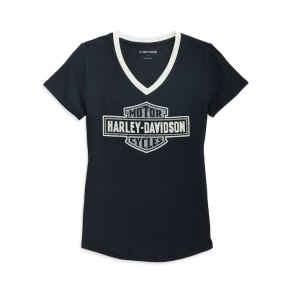 Women's Wrench Crew V-Neck Tee Str. L