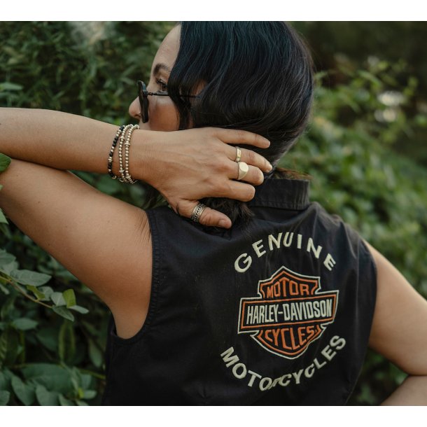 Women's H-D Essential Tie Front Top