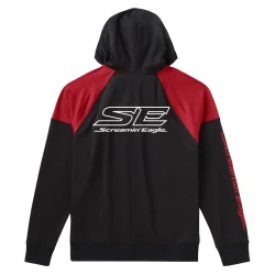 Hoodie Screamin Eagle Color Blocked black/red