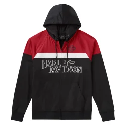 Hoodie Screamin Eagle Color Blocked black/red