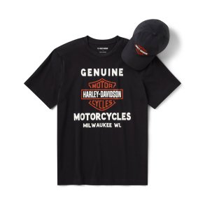 Bar & Shield Hat & Tee Gift Set