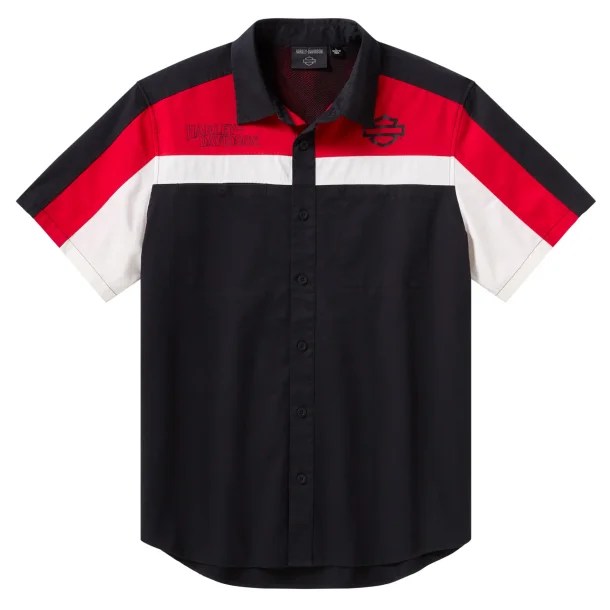S/S Shirt Screamin Eagle Mechanics Vented 