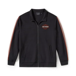 Fleece Zip Front Track Jacket
