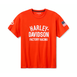 Factory Racing Fast Johnnie Tee -Racing Orange - UNISEX