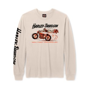 H-D Knock Your Pants Off Long Sleeve Tee