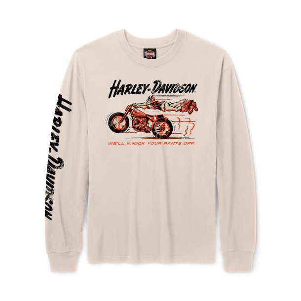 H-D Knock Your Pants Off Long Sleeve Tee