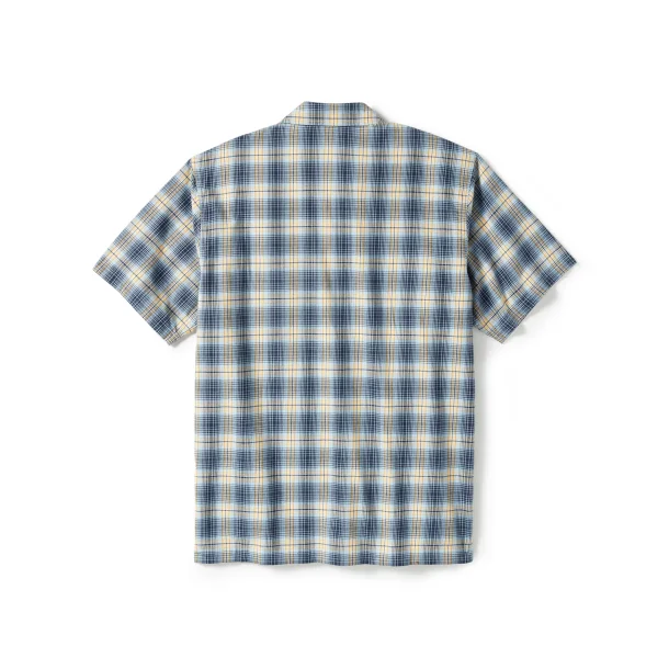 Staple S/S Shirt - Plaid - Indigo 