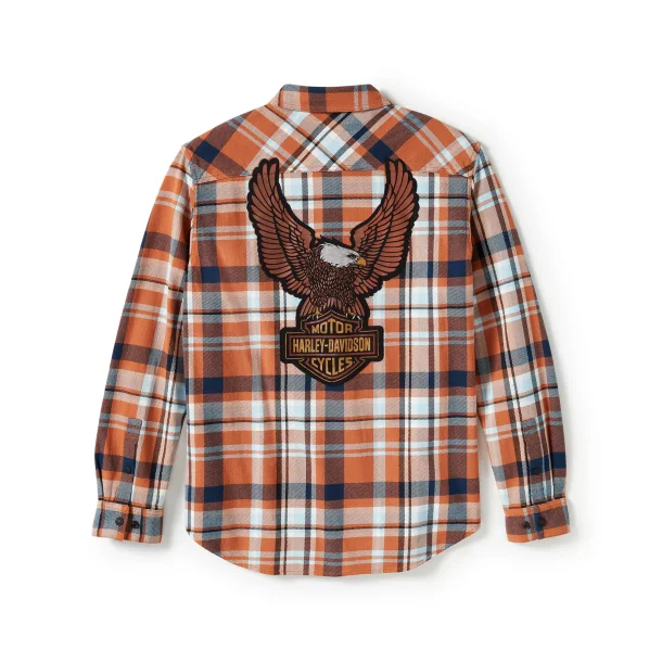 Eagle Plaid Long Sleeve Shirt
