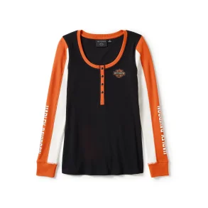 Essential Henley - Colorblock 