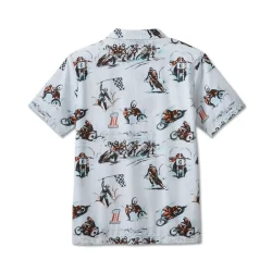 Men's Twisty Aloha Print Shirt
