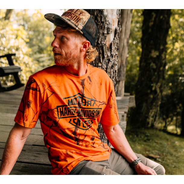 Harley-Davidson x Realtree Printed Tee - Harley Orange