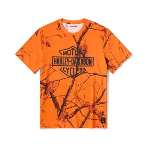 Harley-Davidson x Realtree Printed Tee - Harley Orange